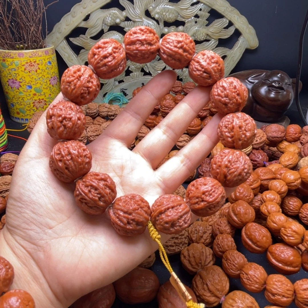 文玩核桃手串绣球24