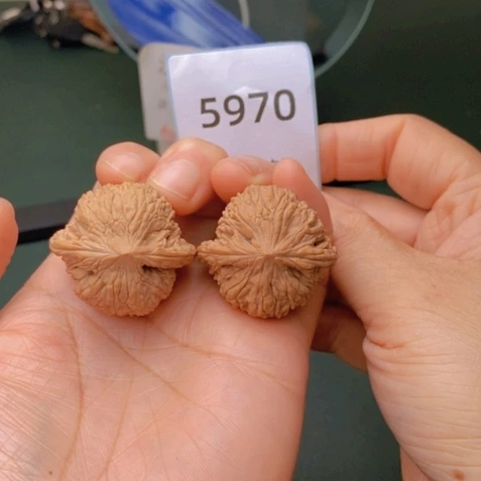 把件文玩核桃33绣球手捻5970