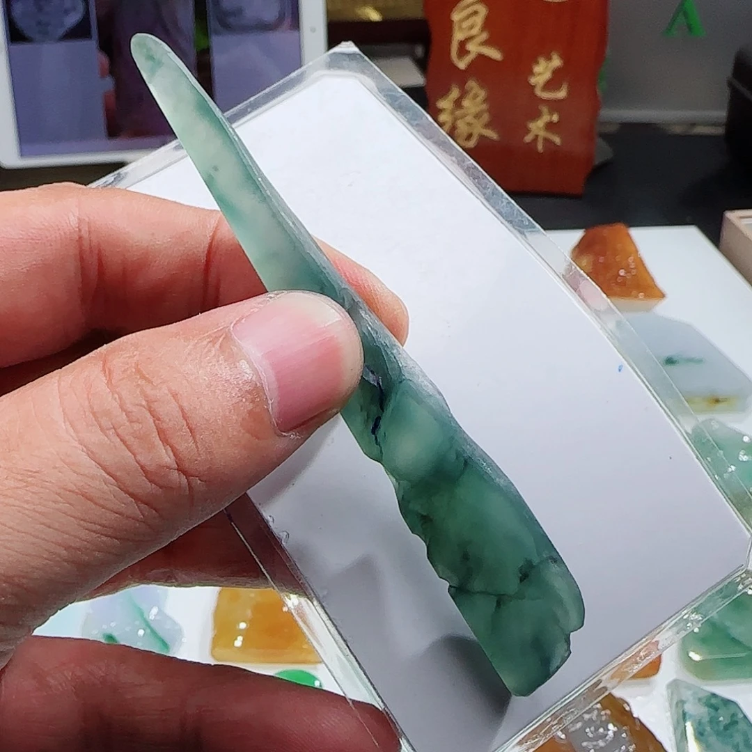 未镶嵌定制翡翠发簪