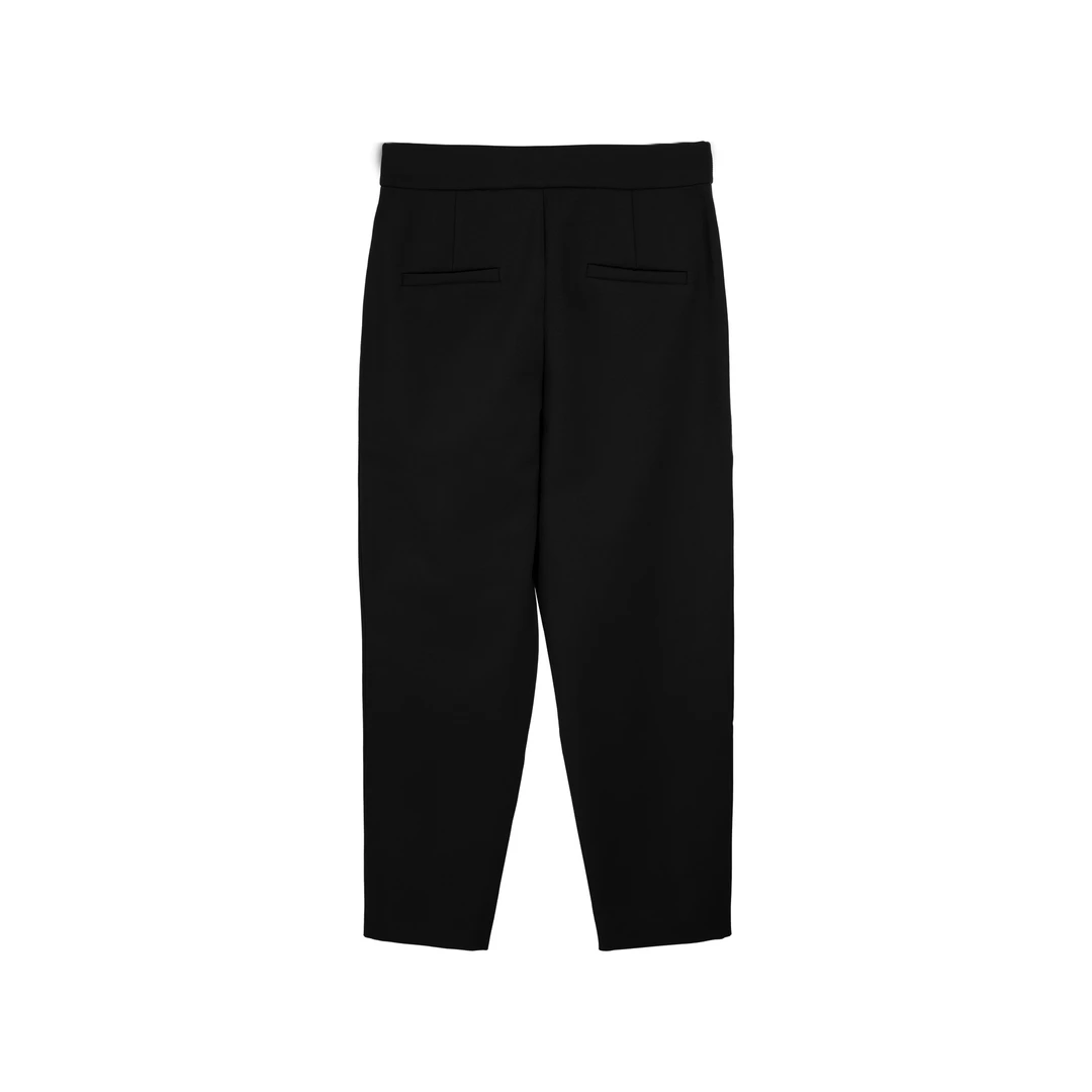 【小花666】她翼冬季中腰休闲休闲裤高弹百搭极简风DD7204374514