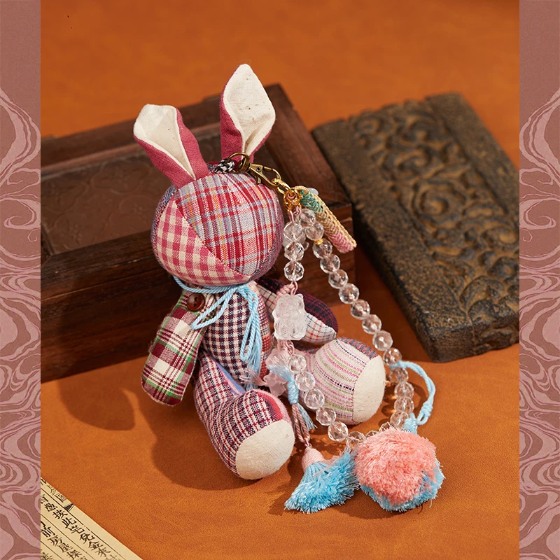 『乐小福珠宝』兔子*水晶挂饰