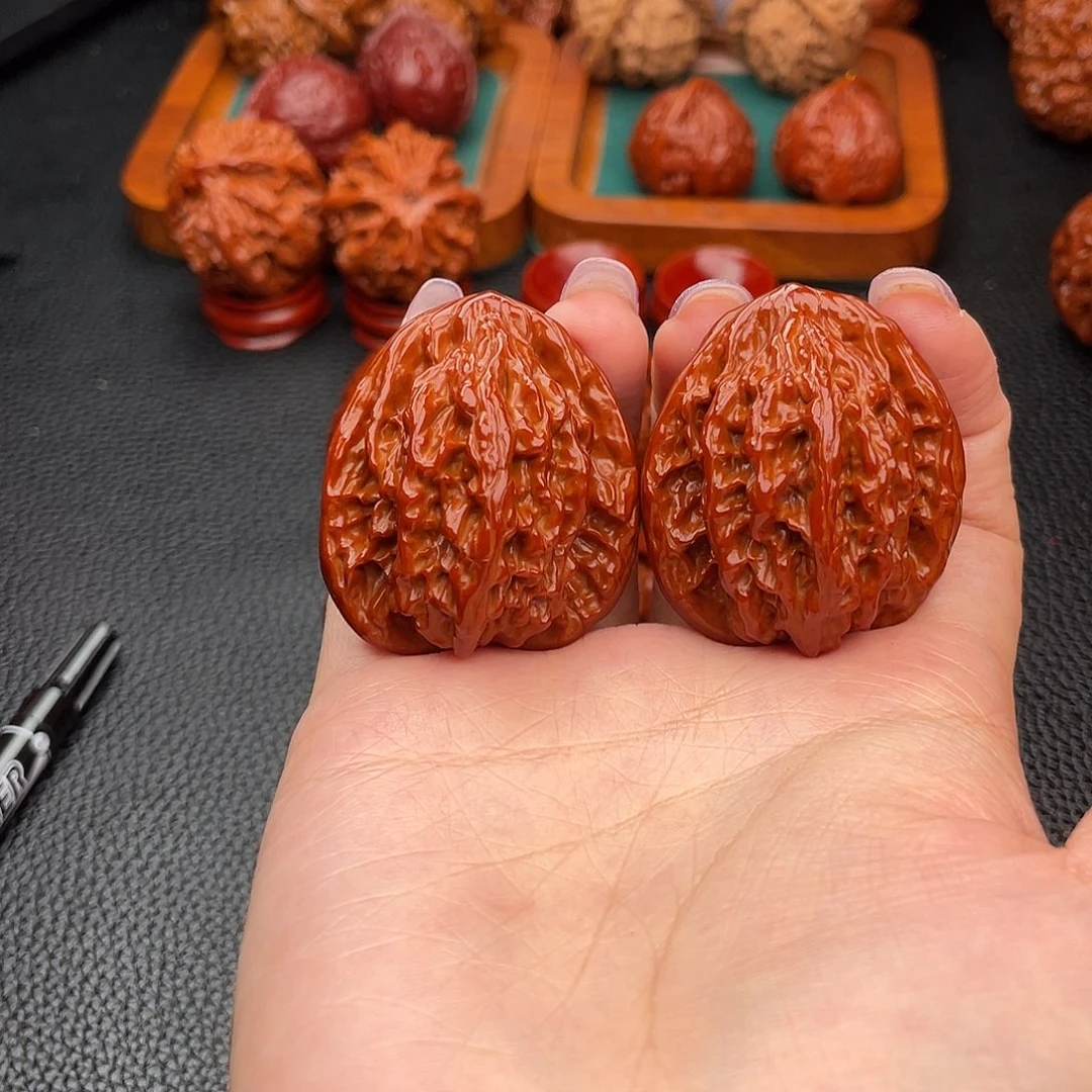 文玩核桃把件麦虎