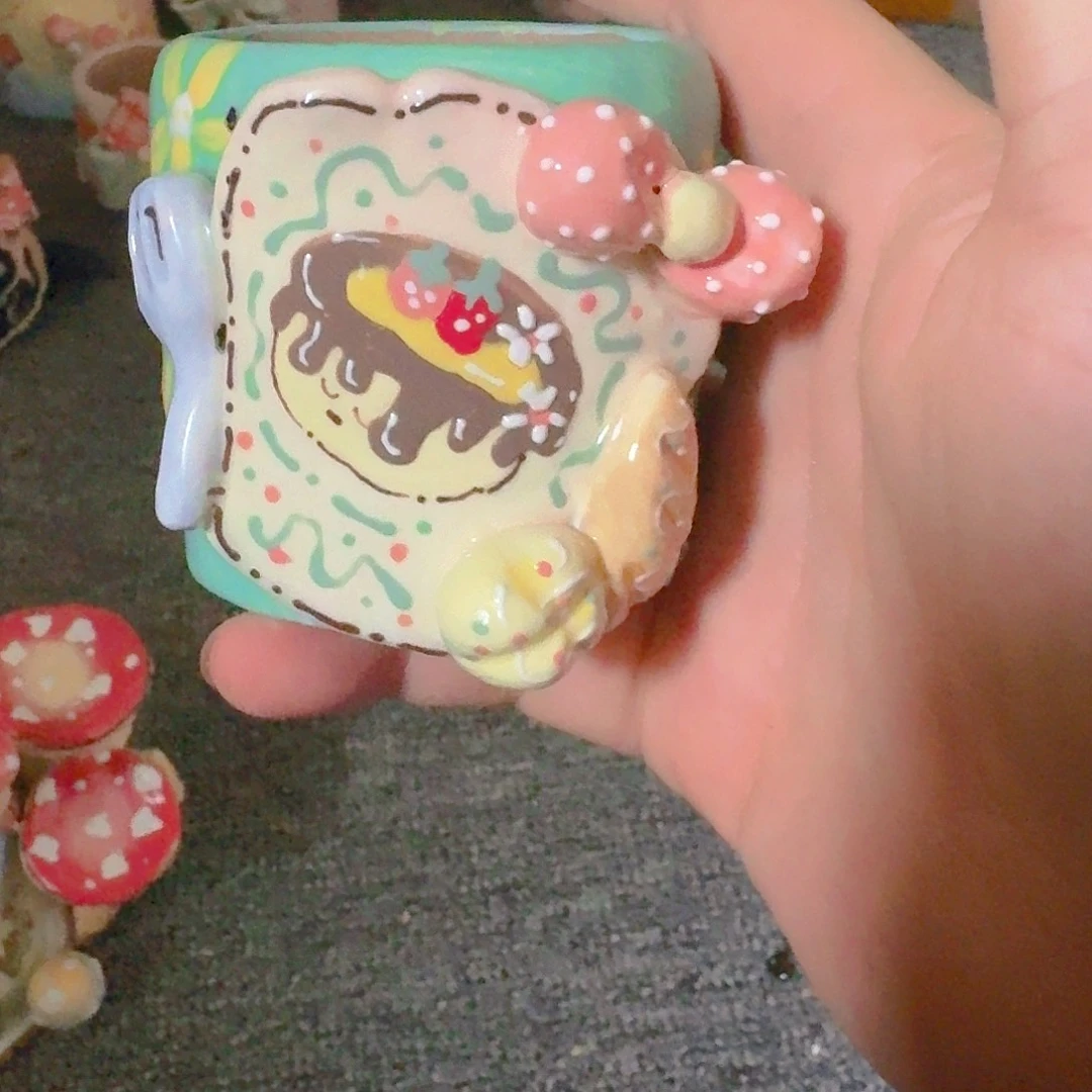 老梧家的手工陶瓷多肉花盆