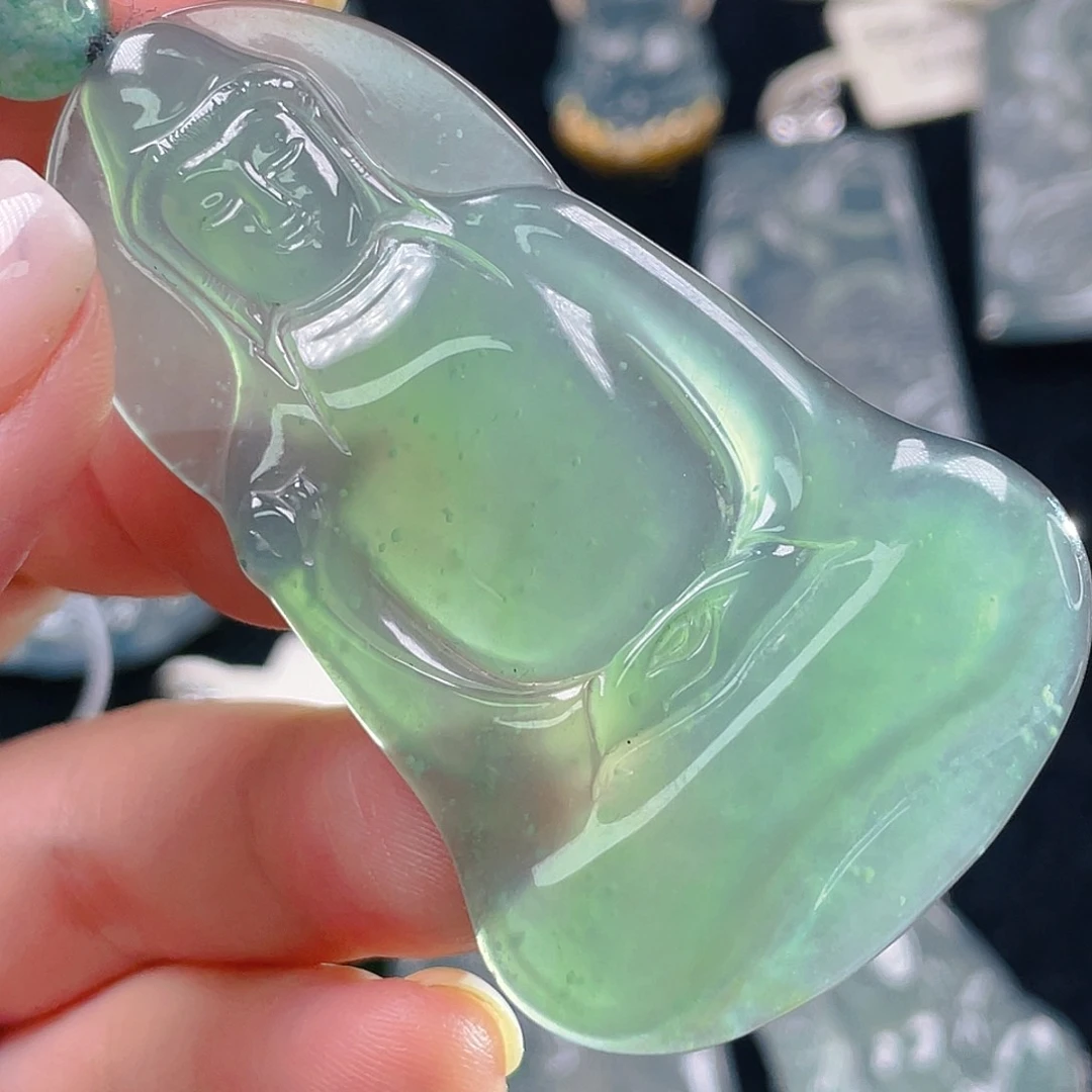 颈饰未镶嵌翡翠13，