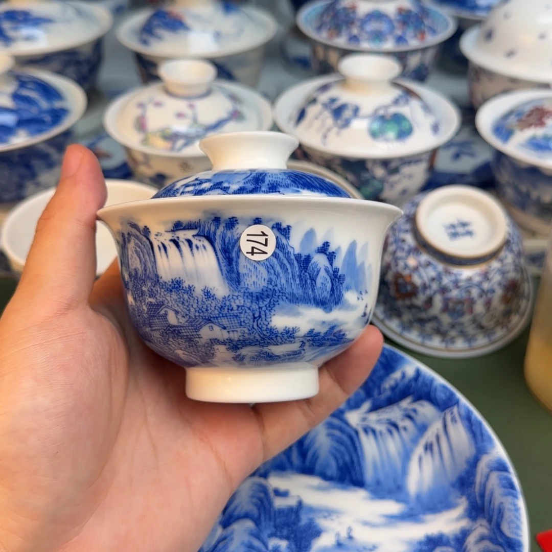 彦祖纯手工手绘茶具174