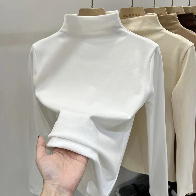 德绒双面打底衫保暖衫