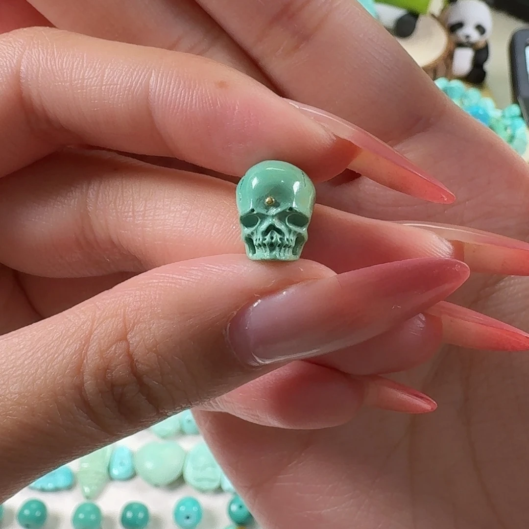 绿松石未镶嵌吊坠(不含链)