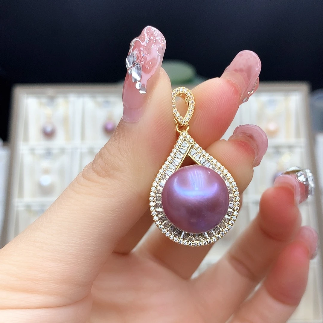 淡水珍珠颈饰合金