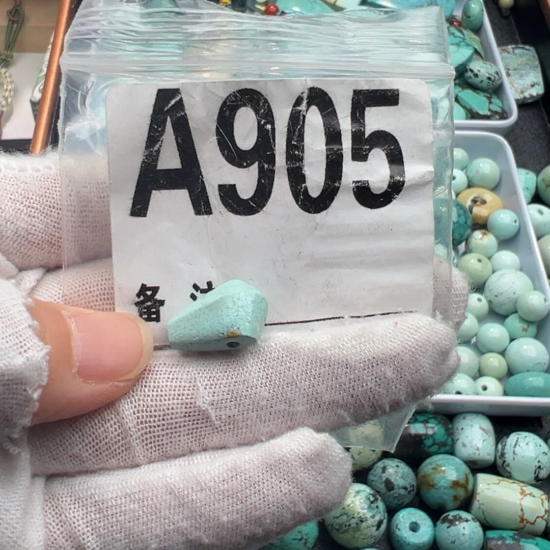 未镶嵌绿松石卡10鲨鱼背三桶
