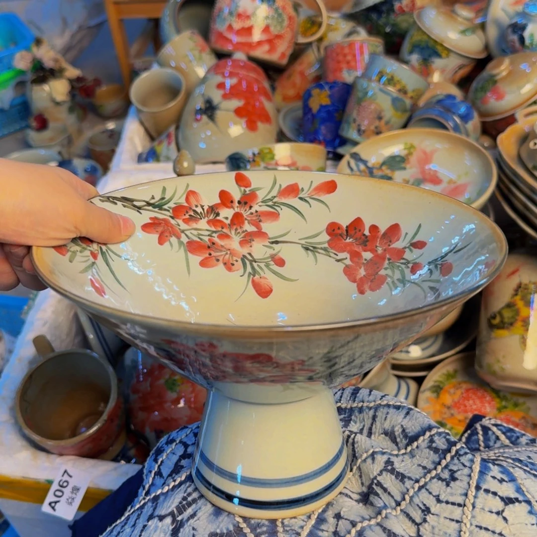 瓷片景德镇陶瓷手工手绘