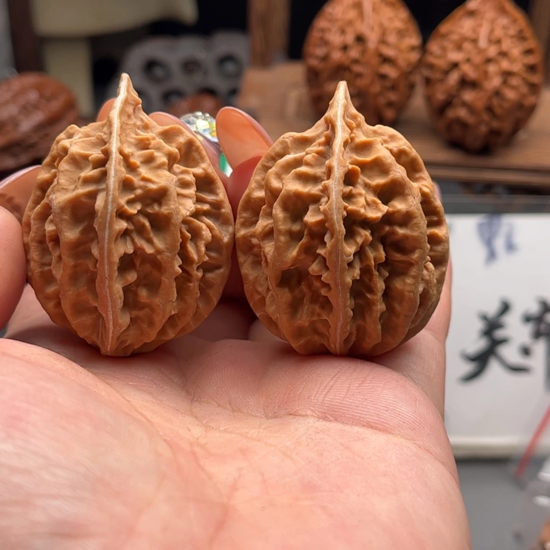 文玩核桃把件关东木子家楸大胖73