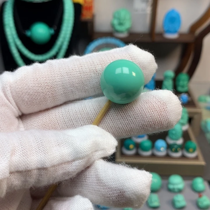 湖北原矿配饰圆珠卡18
