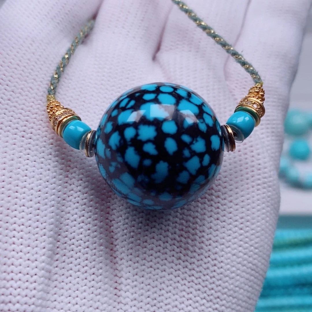 绿松石未镶嵌手串