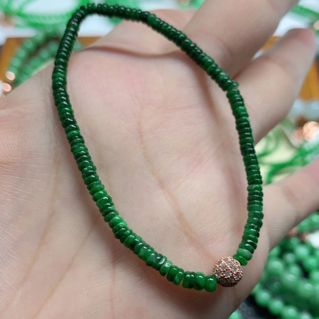 翡翠未镶嵌手链翡翠