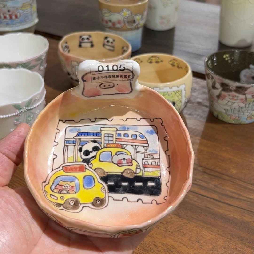 瓷片G0105手工制作工艺制作