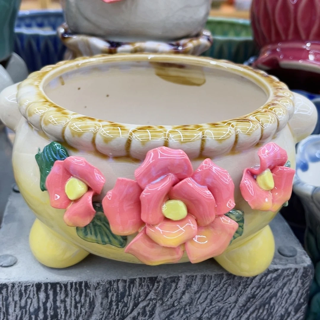 【闪购商品】陶瓷花盆