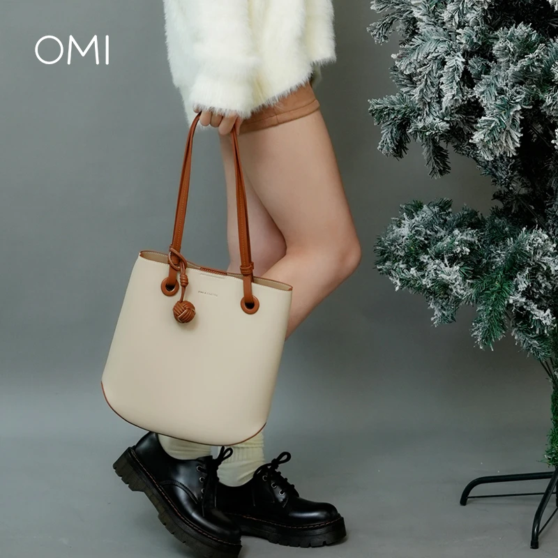 【明星同款】OMI/欧米2025通勤包包新款高级感时尚大容量单肩托特包