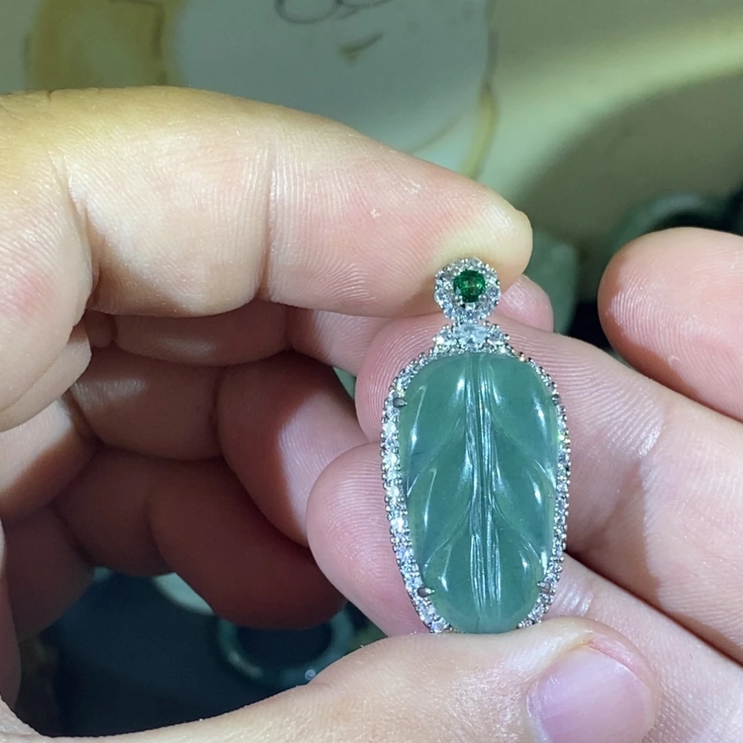 颈饰未镶嵌翡翠翡翠吊坠