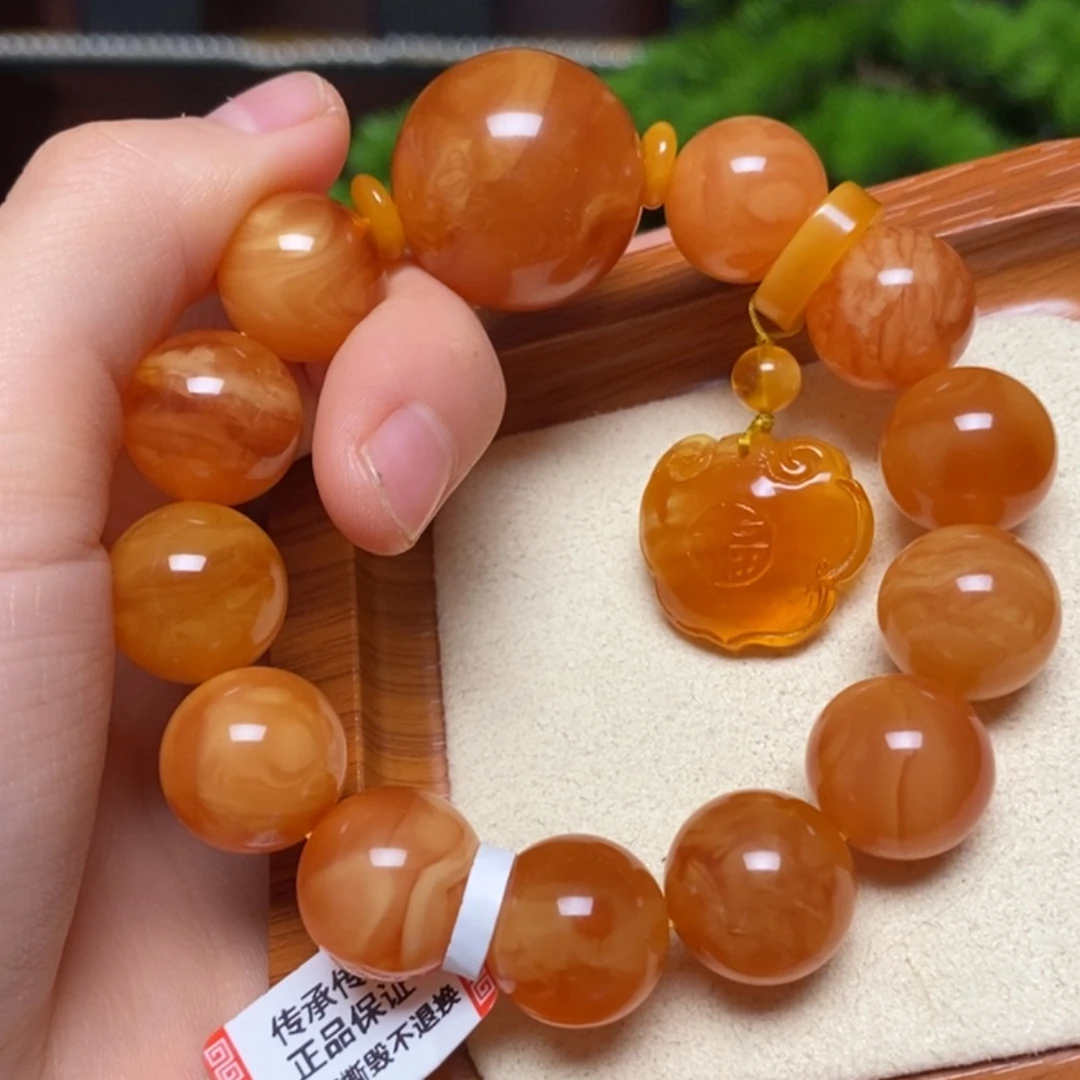 【闪购商品】手链蜜蜡未镶嵌手串