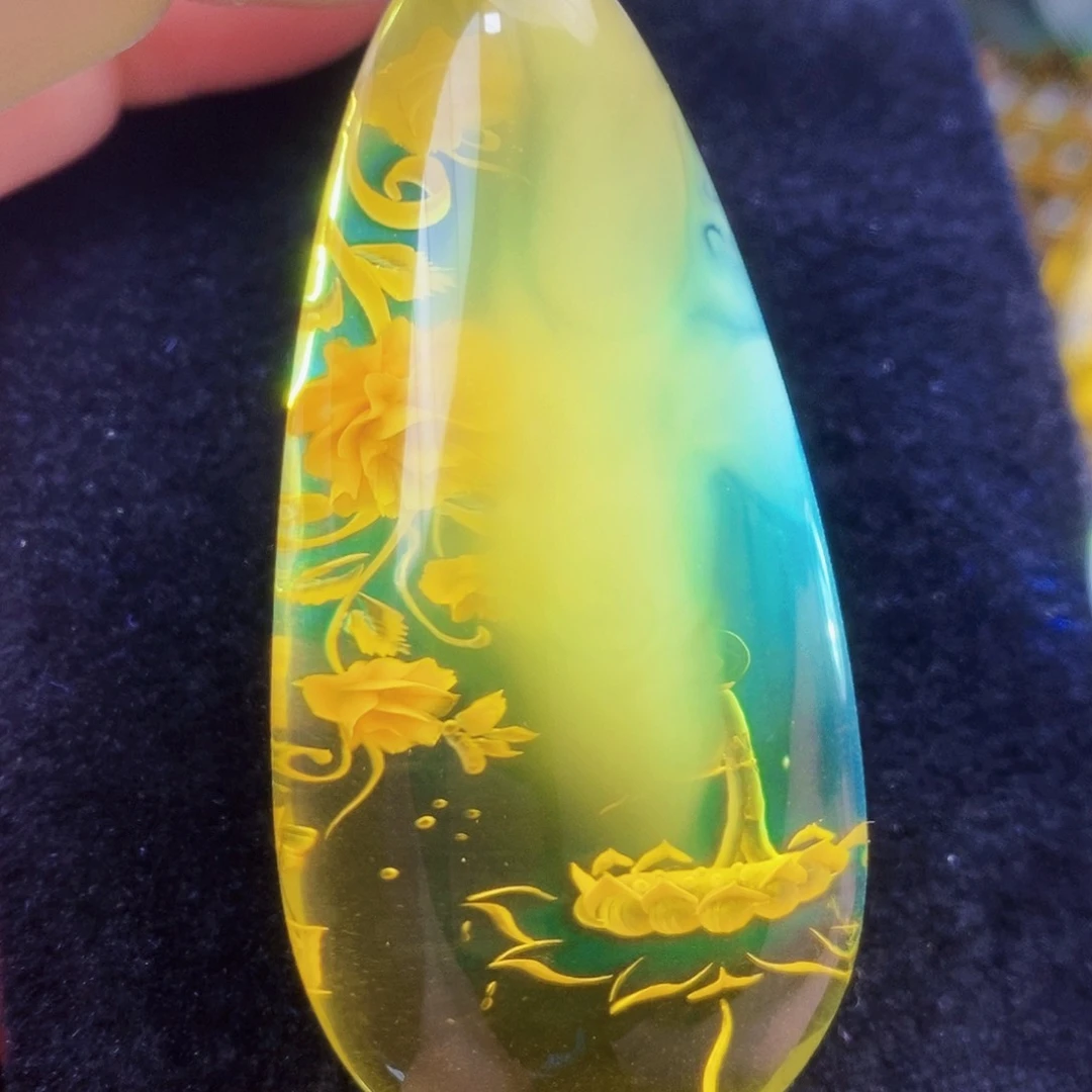 【闪购商品】金珀吊坠(不含链)未镶嵌