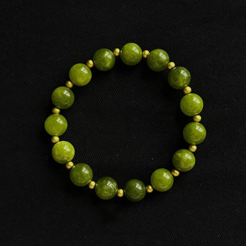 非金属亚克力手链 Neo Studio 春日宴橄榄手串复古森清新手链女