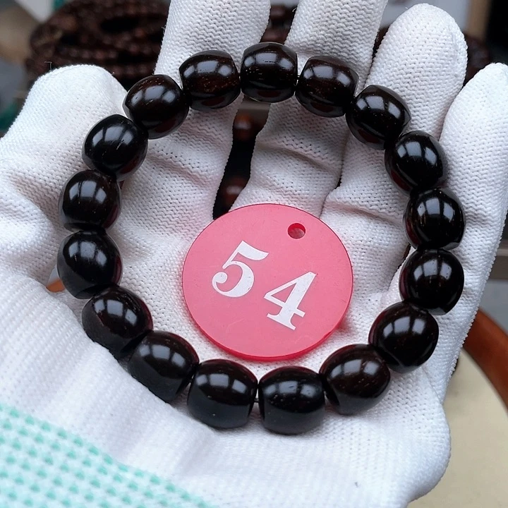 贡木手串/手链黑珍珠手串12