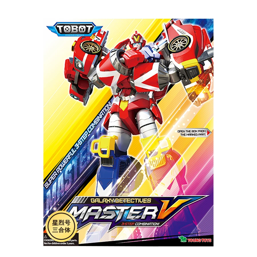 tobot拓宝战士银河侦探星烈号三合体迷你108596
