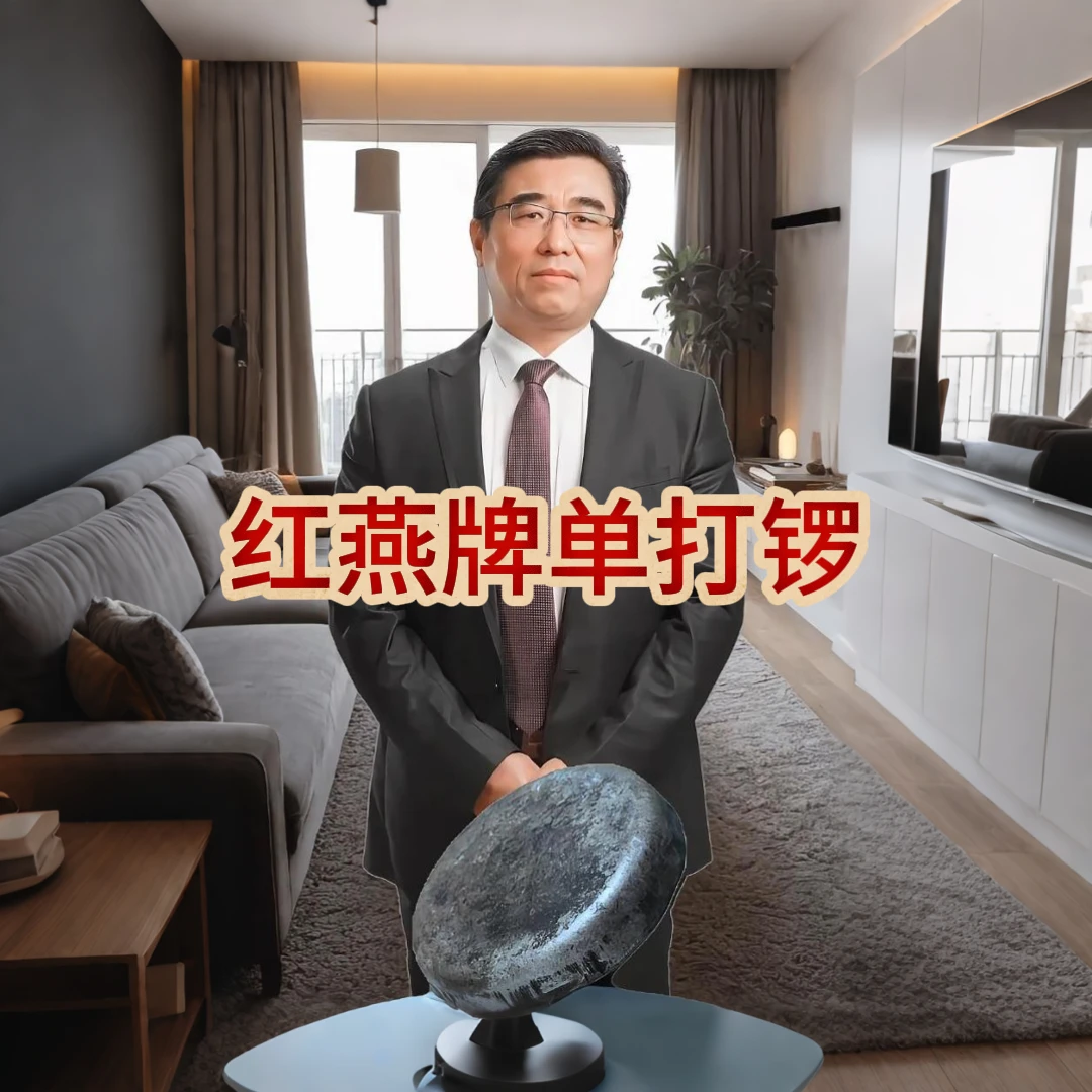 red swallow/红燕青铜单打锣 手锣 云锣手托过山钟纯手工铸造锻造