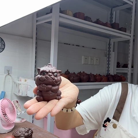 紫泥貔貅茶宠茶宠