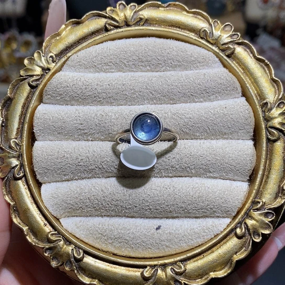 水晶银S925镶嵌戒指