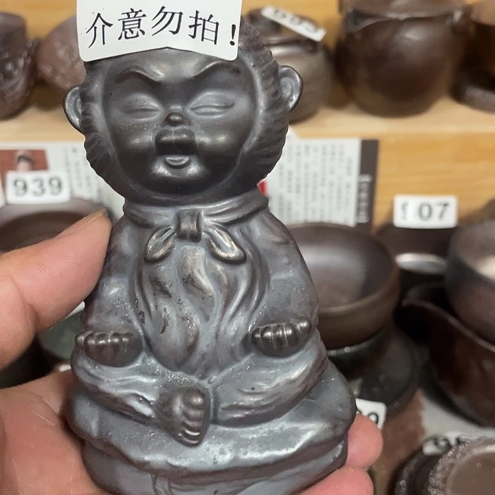 茶杯紫泥柴烧纯手工195