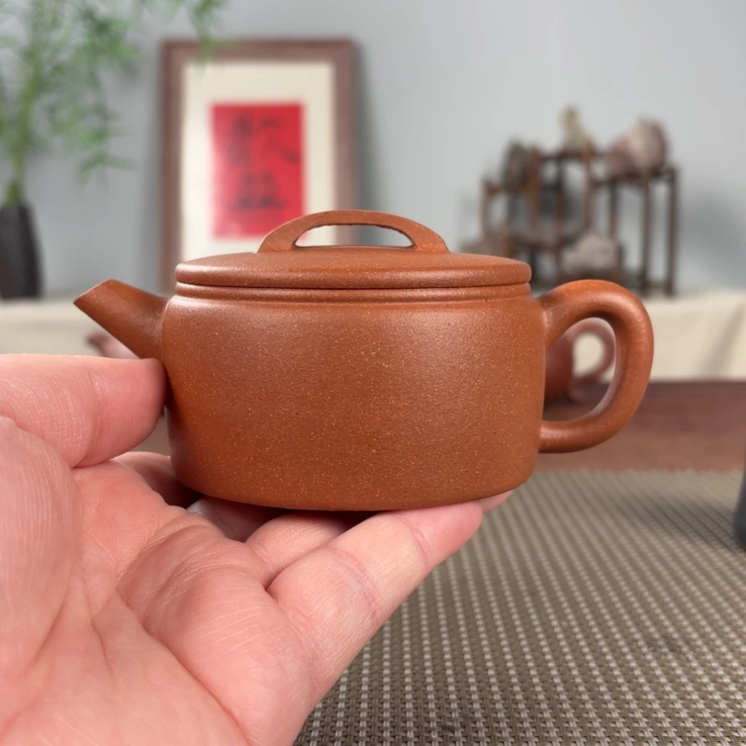 紫砂茶壶黄龙山原矿紫砂壶200