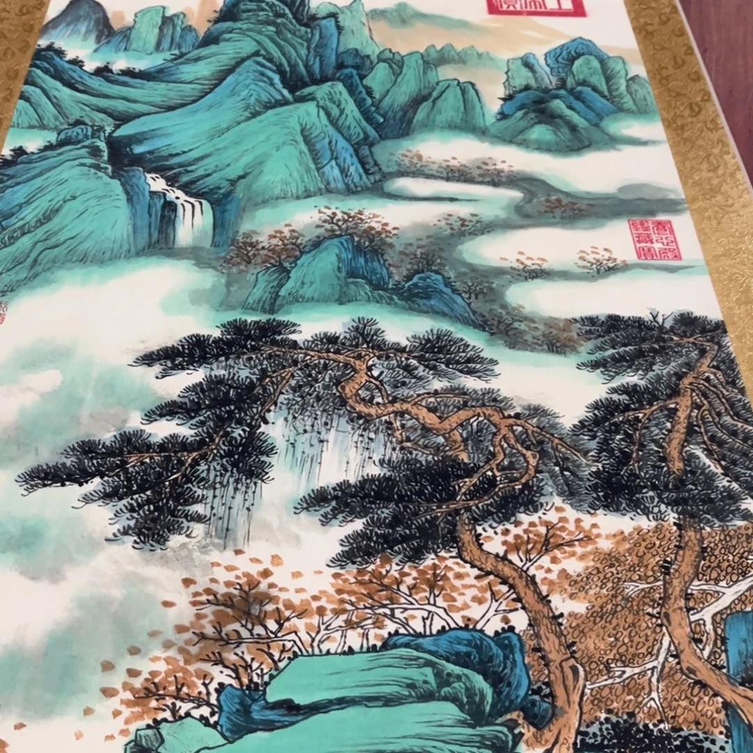 横款臻弘，字画，中堂