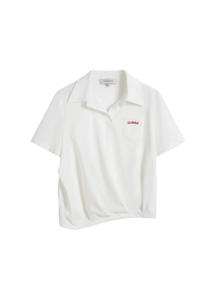 SUITTITUDE 设计师品牌 25春夏新品 polo领短袖上衣