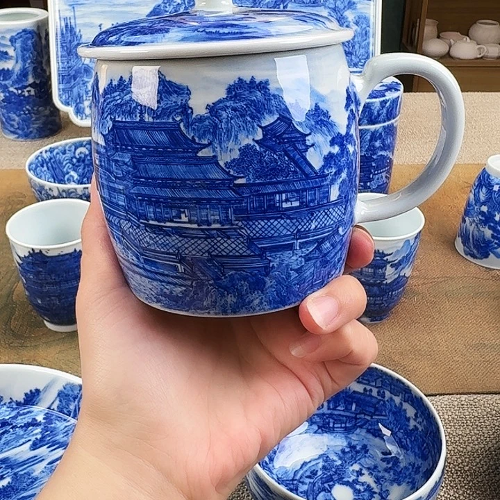 杯小**瓷纯手工制作陶瓷工艺