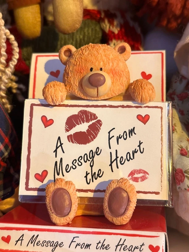 萌物降临 手绘毛流感中古小熊相框