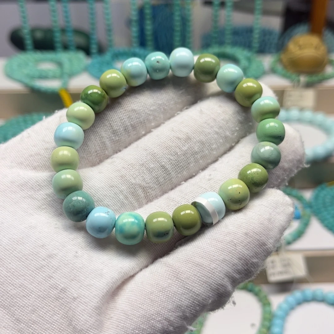 绿松石未镶嵌手链