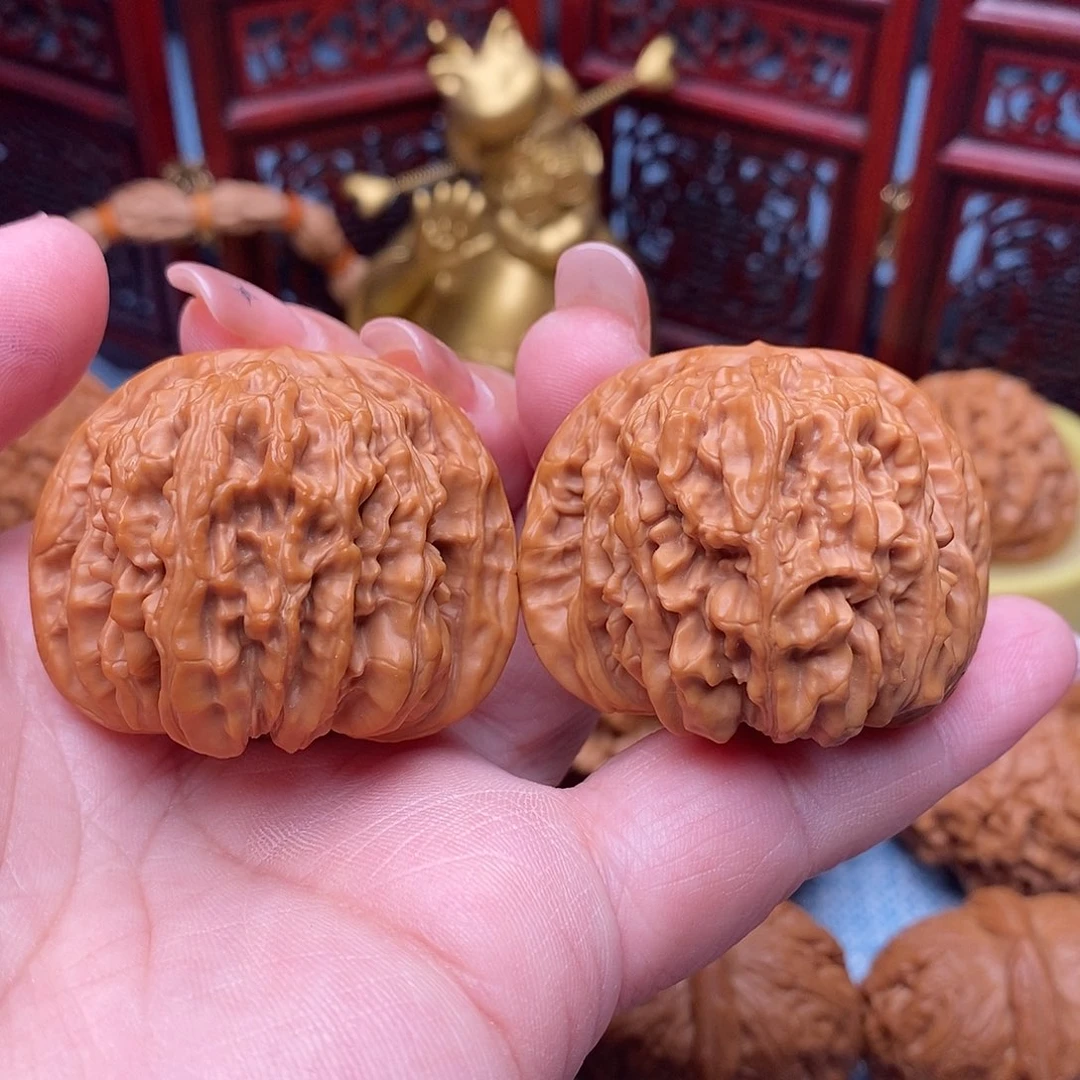 文玩核桃把件42精品四座楼
