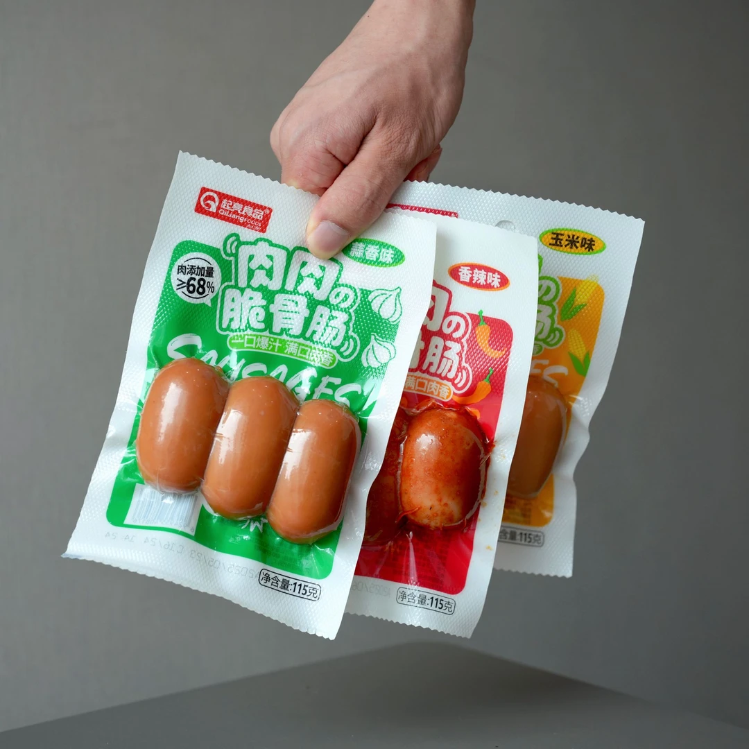 FL 肉肉脆骨肠 皮脆肉厚  Q弹爽口 一口爆汁115克