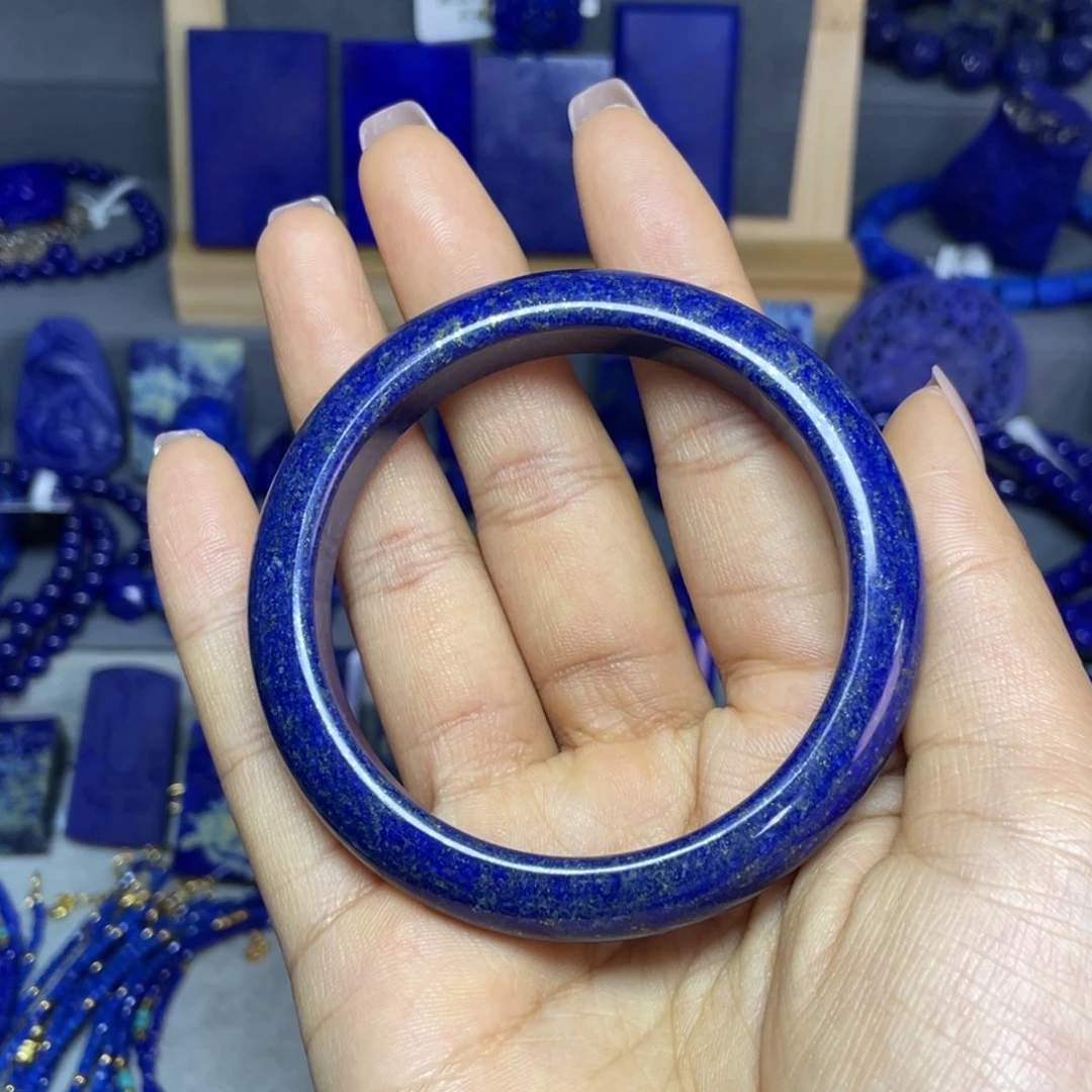 青金石55mm内径手镯未镶嵌