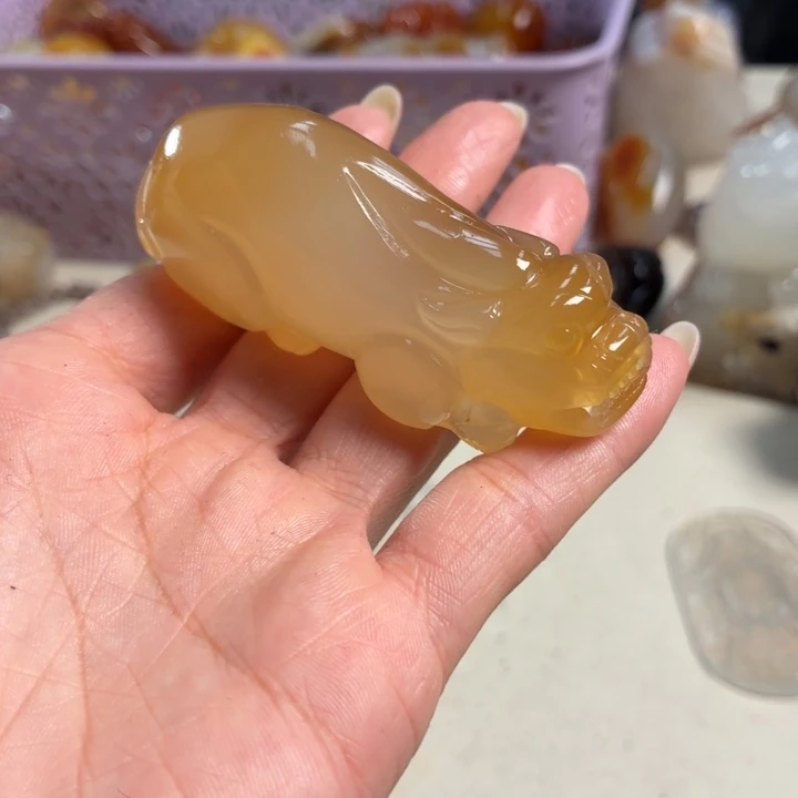 玛瑙/玉髓未镶嵌吊坠(不含链)