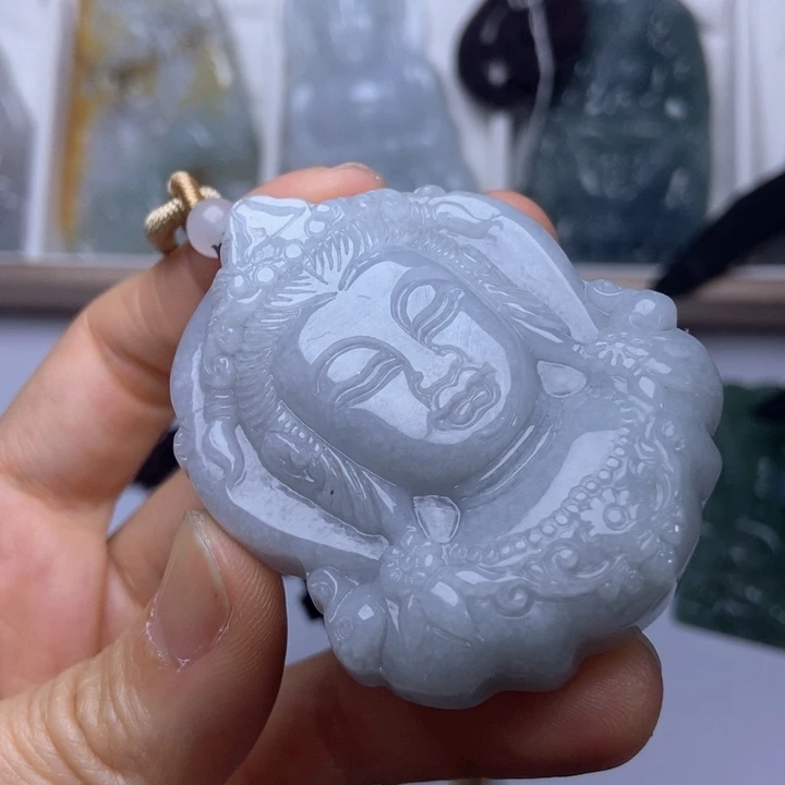 翡翠未镶嵌挂件翡翠