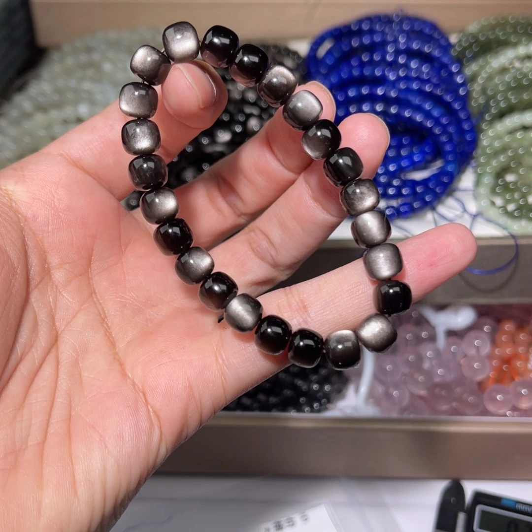 水晶手链未镶嵌银耀031