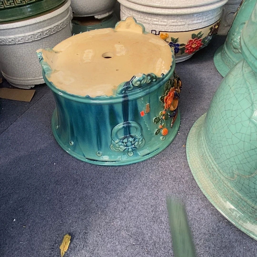 中***叔正宗岭南石湾花盆