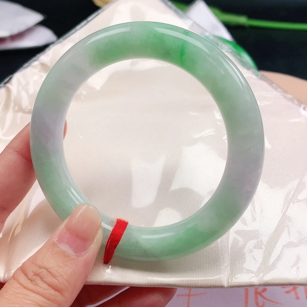 翡翠手镯未镶嵌57圈圆2113