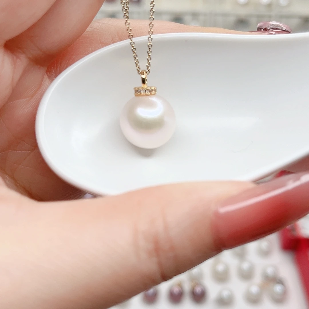 合金吊坠(赠链)淡水珍珠