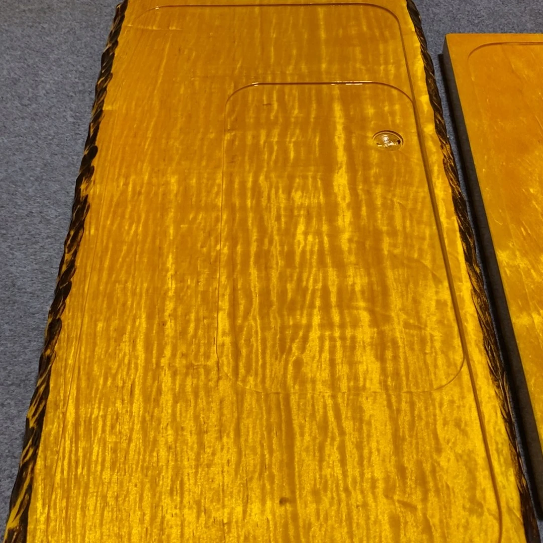 海***丰非洲大叶金丝楠木茶盘