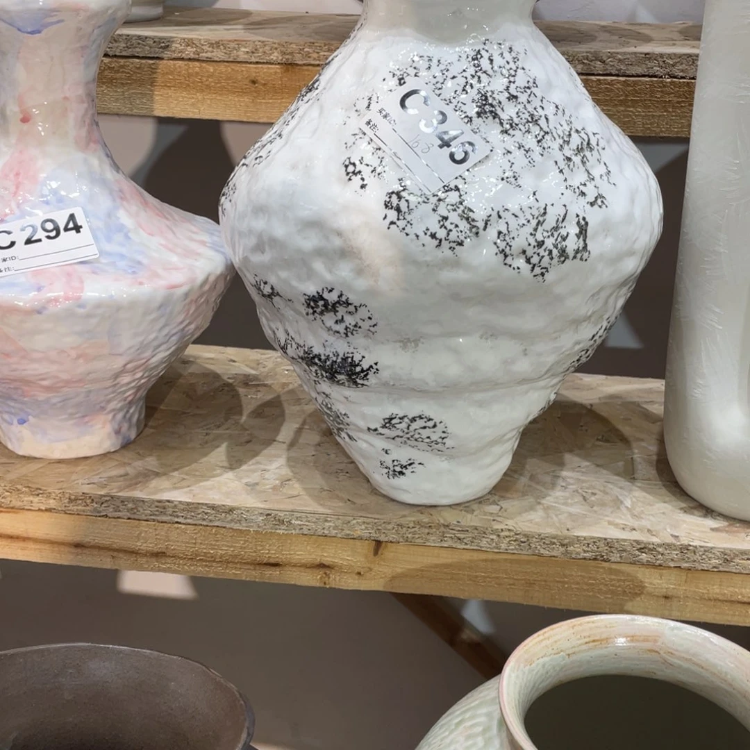 花瓶白泥景德镇陶瓷艺术研究院