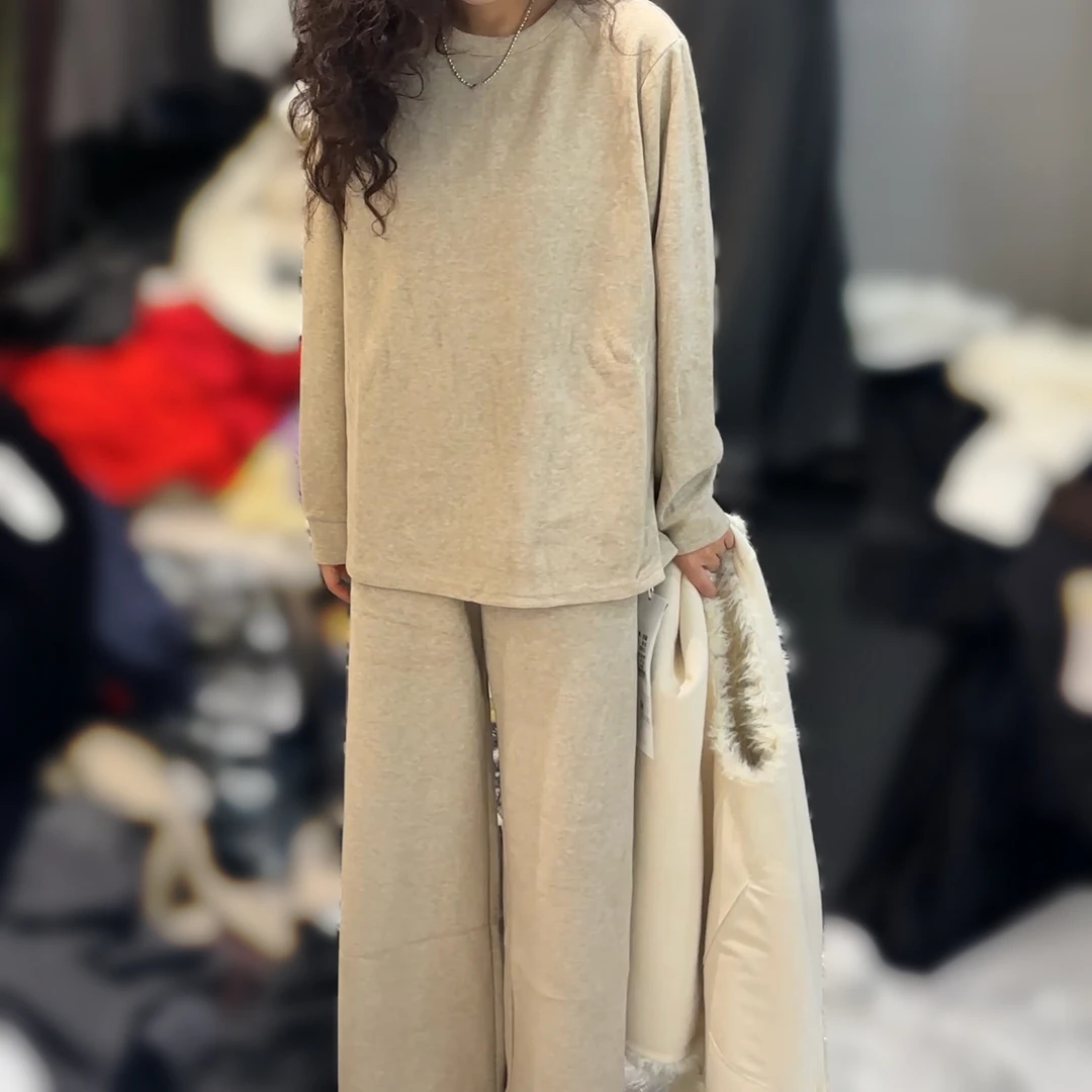 林杠杠秋冬新品/圆领卫衣裤子套装
