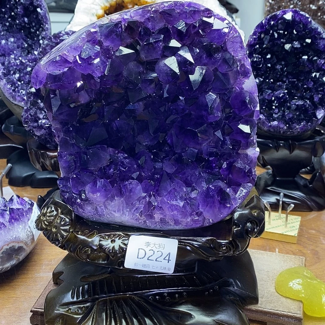 未镶嵌大型摆件（非配饰）紫晶